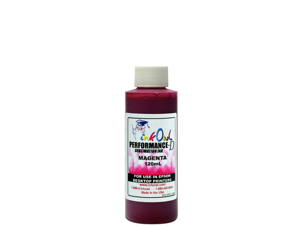 120ml MAGENTA Performance-D Sublimation Ink for Epson Desktop Printers