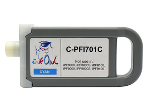 700ml Compatible Cartridge for CANON PFI-701C CYAN