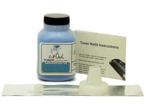 1 CYAN Toner Refill Kit for use in HP 414A (W2021A), 414X (W2021X), and others for M454, M479 printers