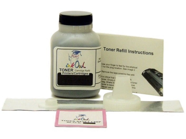1 BLACK Laser Toner Refill Kit for use in HP CF380X (312X)