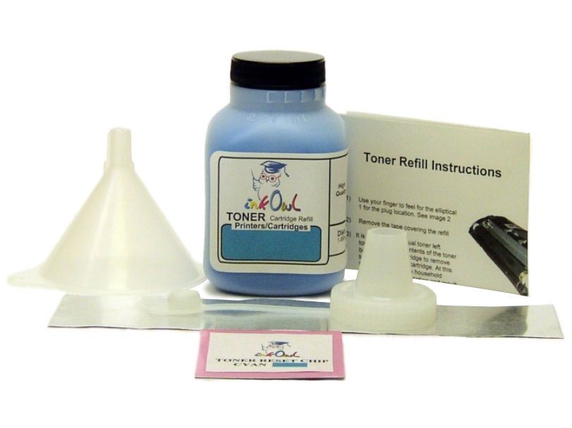 1 CYAN Laser Toner Refill Kit for SAMSUNG CLT-C409S *NORTH AMERICA*